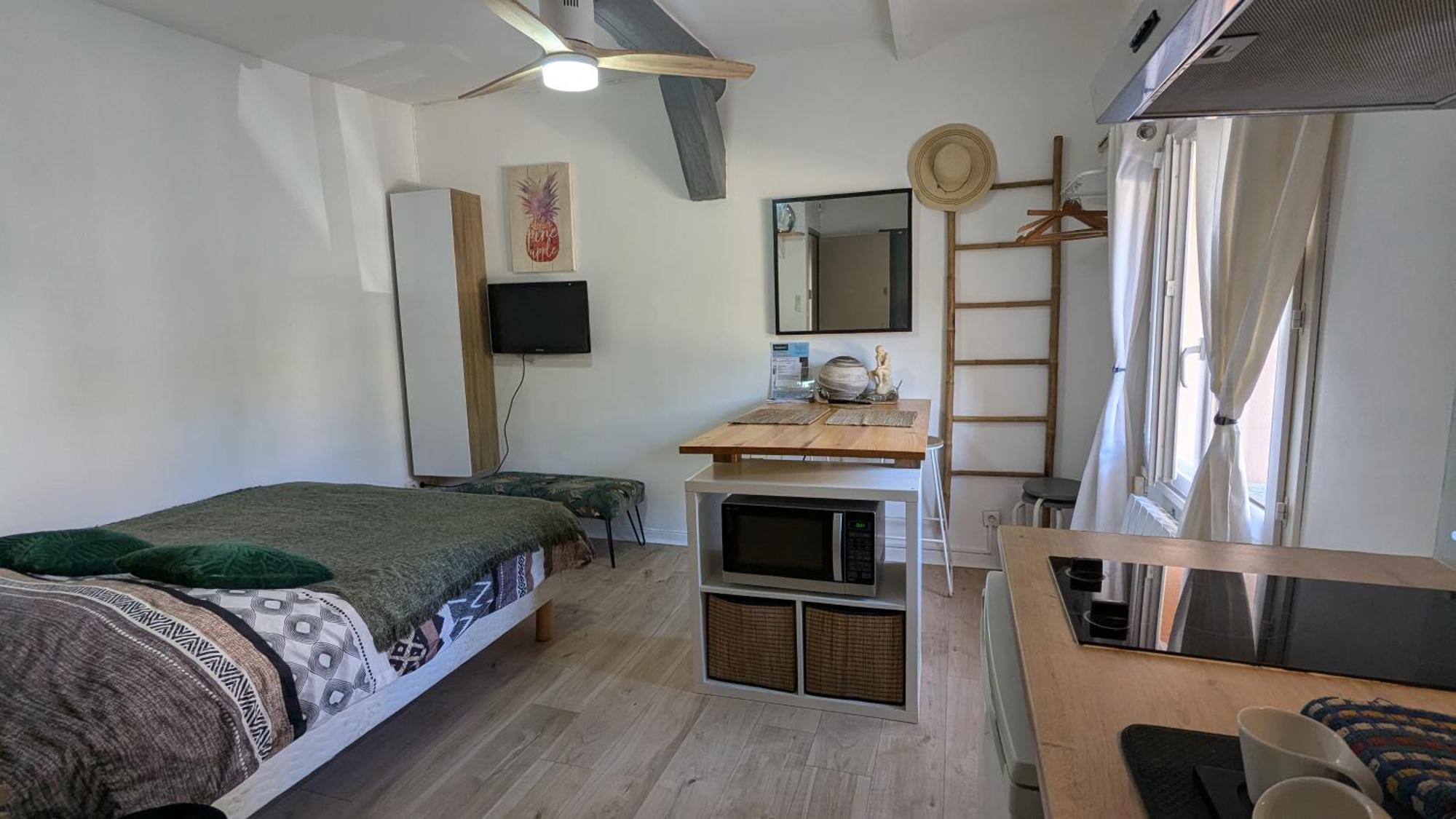 Studio Avec Parking Tout A Pied Et Calme บ็องโดล ภายนอก รูปภาพ